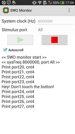 swo monitor