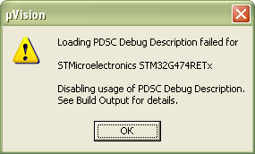 01 PDSC Error MessageBox